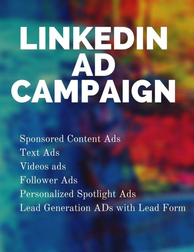 Create and Optimize Highly Targeted Linkedin Ad Campaign​