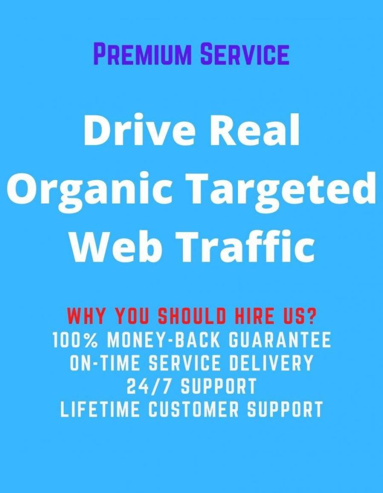 Drive Real Organic Targeted Web Traffic