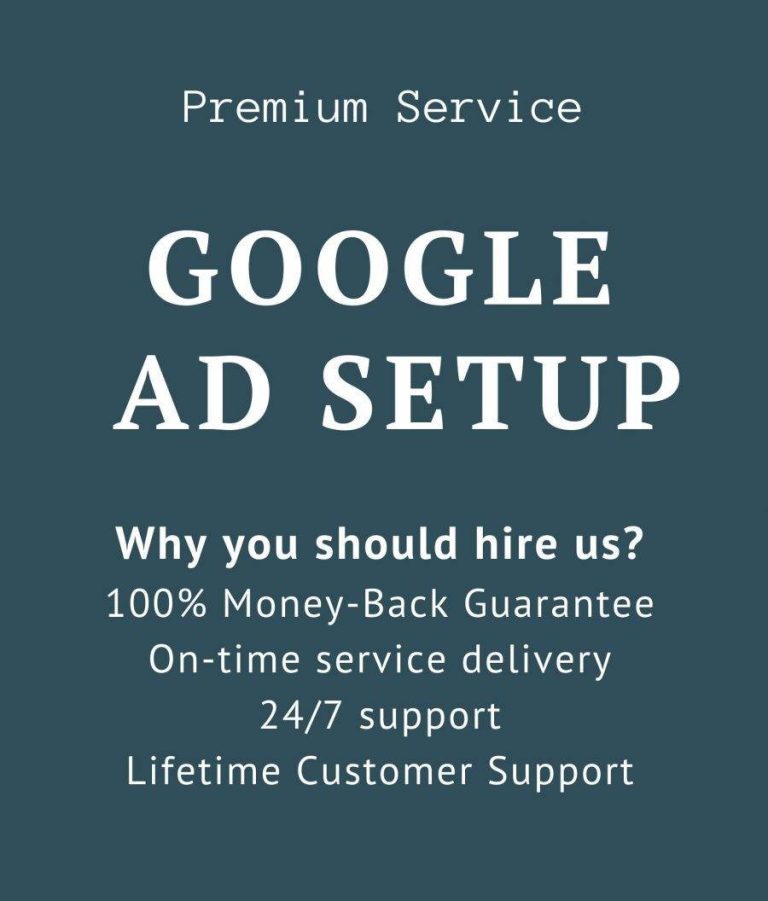 Google Ad Setup