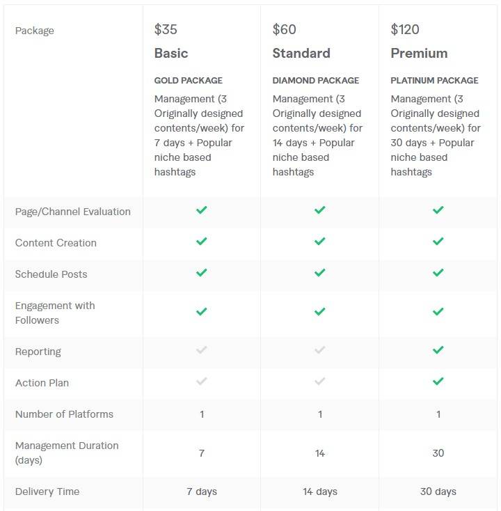 FACEBOOK BUSINESS PAGE MANAGEMENT