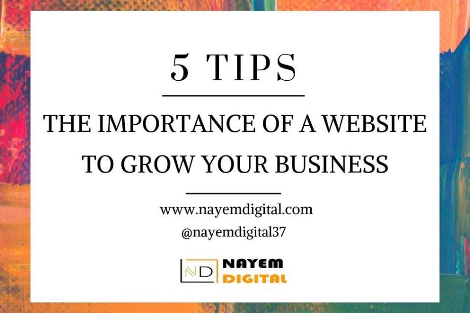 The Importance of a Website to Grow Your Business USA