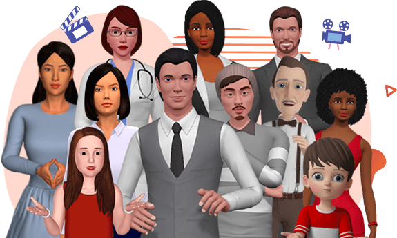 3d avatar video creation service