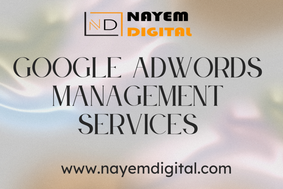 Google AdWords Management Services