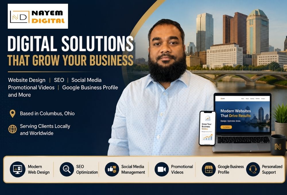 Helping Columbus Businesses Grow with Professional Digital Services USA